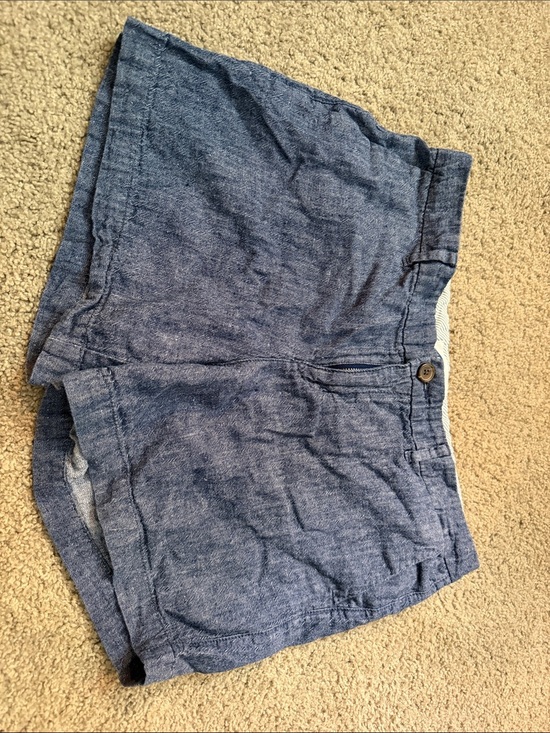 Old Navy Pants - Old Navy Navy Blue Striped Waistband Shorts